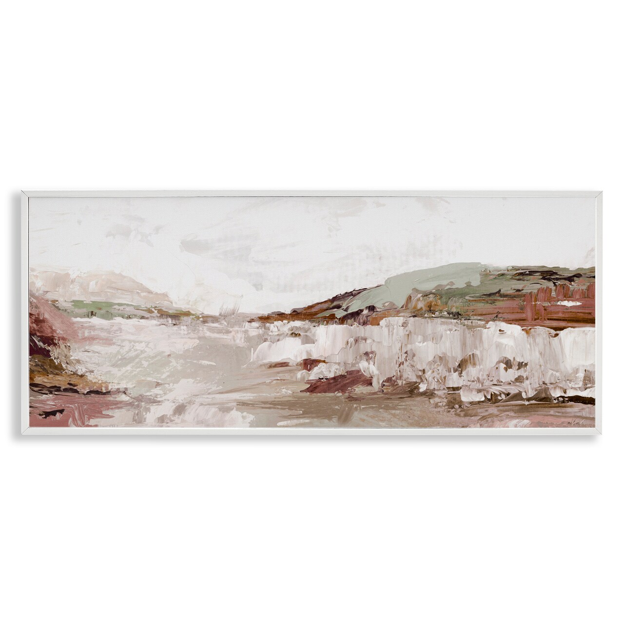 Stupell Industries Rustic Pastel Tides Framed Giclee, design by Luna Mavis